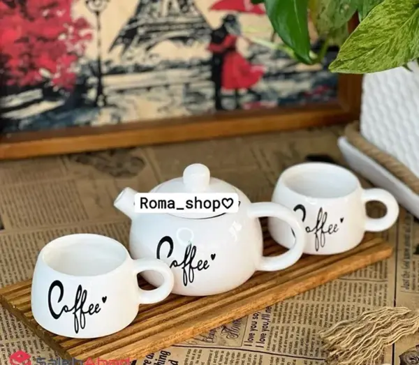 عکس فنجان قهوه دونفره