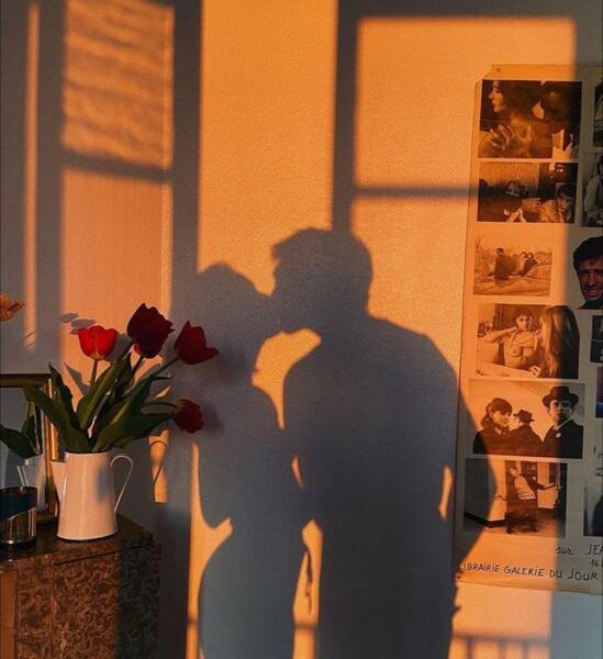 عکس دونفره با سایه