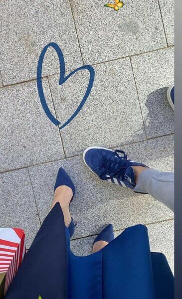 عکس دونفره با سایه