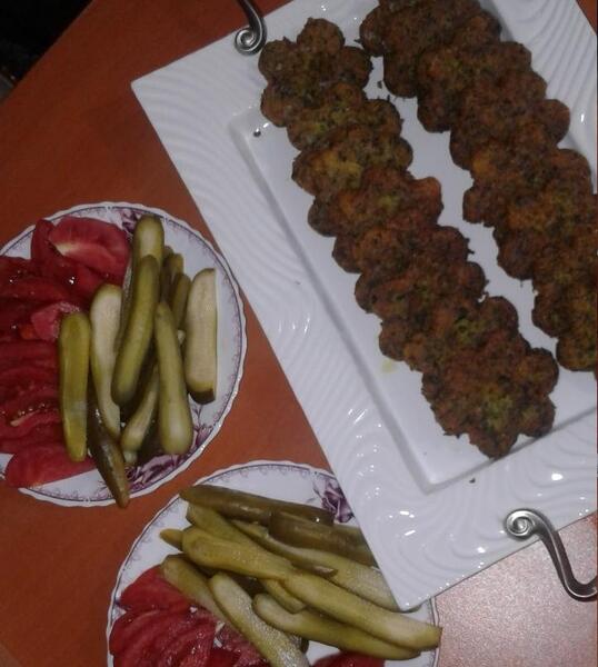 عکس شام دونفره ساده