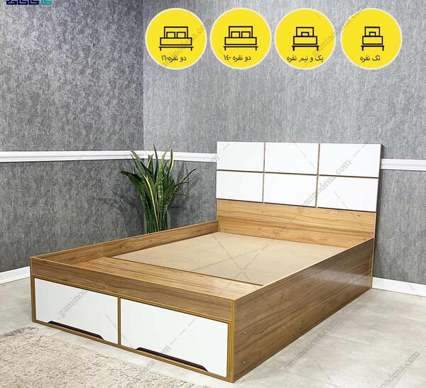 عکس تخت دونفره ساده