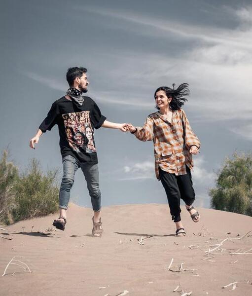 عکس دونفره رفیق سلفی