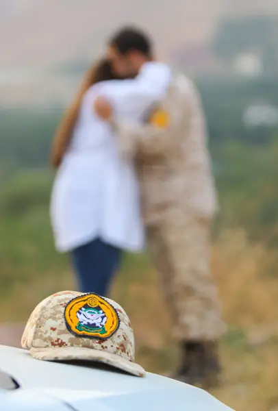 ایده عکس سربازی دونفره