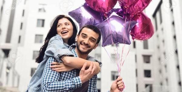 عکس تولد دونفره در طبیعت