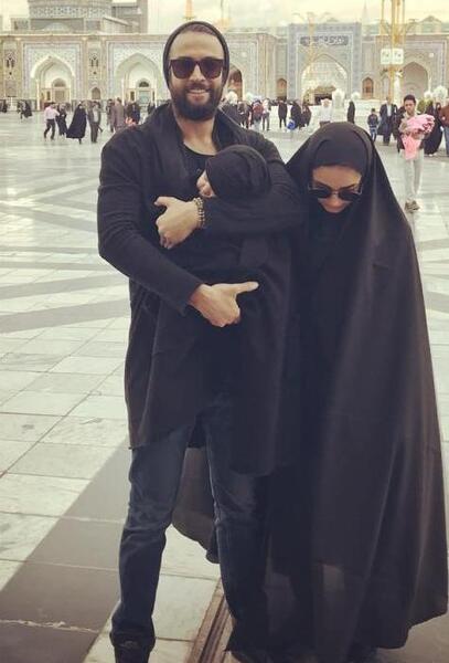 عکس دونفره در حرم