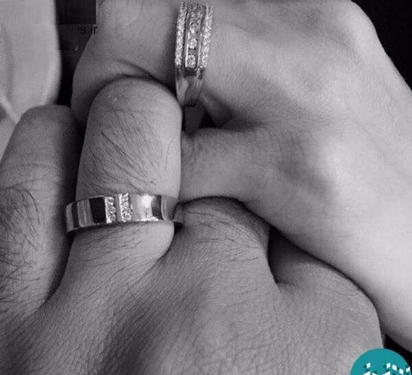 عکس حلقه دونفره ازدواج