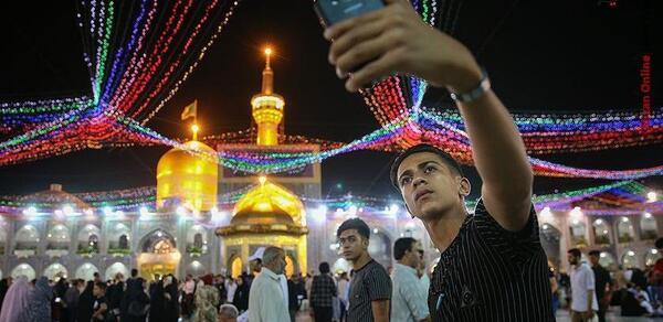 عکس دونفره تو حرم امام رضا