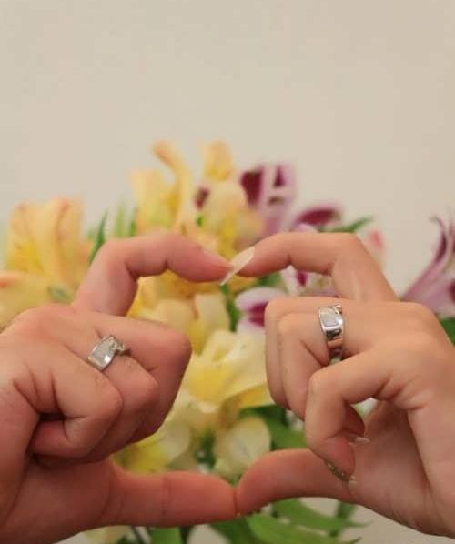عکس دونفره با حلقه