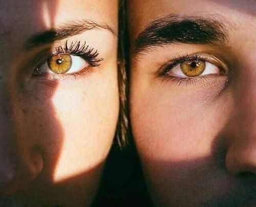 عکس چشم دونفره برای پروفایل