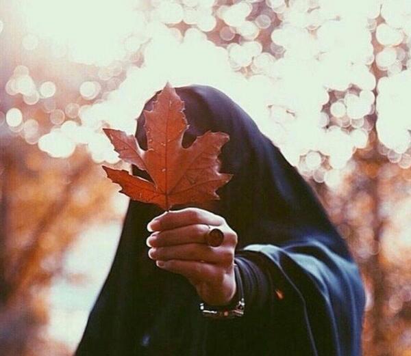 عکس دونفره دختر چادری