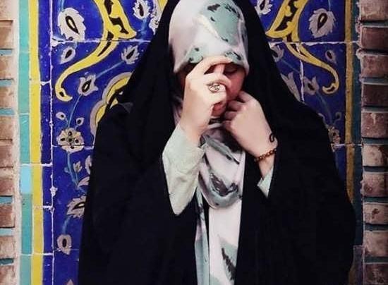 عکس دونفره دختر چادری