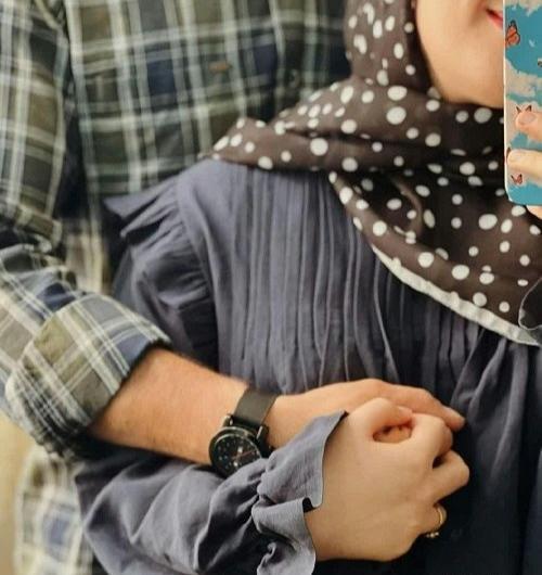 عکس دونفره دست طبیعی