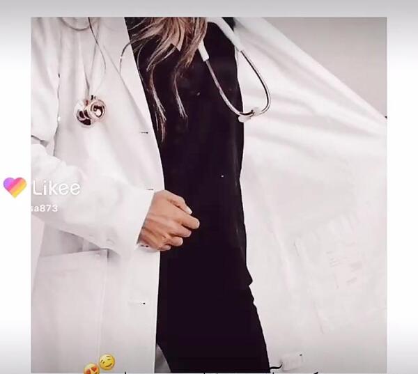 عکس گوشی پزشکی دخترونه برای پروفایل