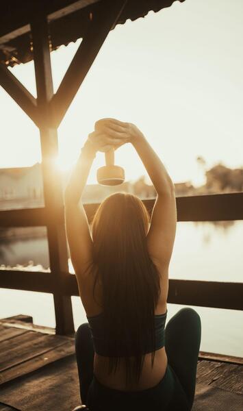 عکس نوشته بدنسازی دخترونه برای پروفایل
