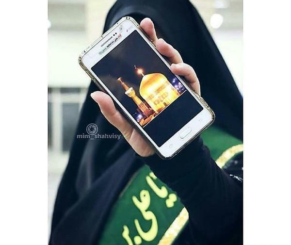 عکس پروفایل مذهبی دخترانه با متن