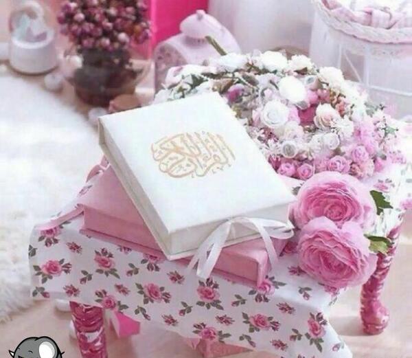 گل مذهبی دخترانه عکس قرآن برای پروفایل