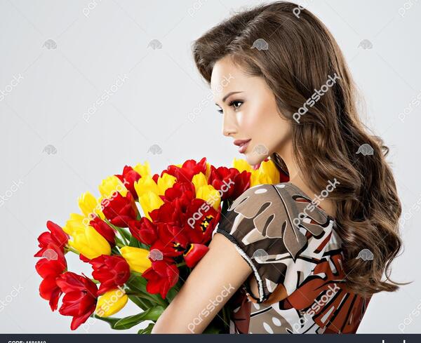 عکس دست و گل دخترونه برای پروفایل