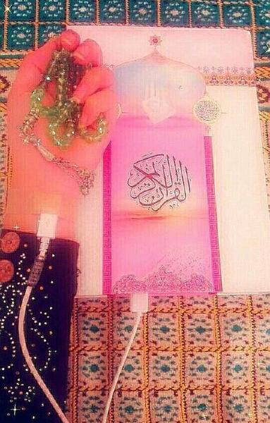 دخترونه عکس پروفایل قران و گل