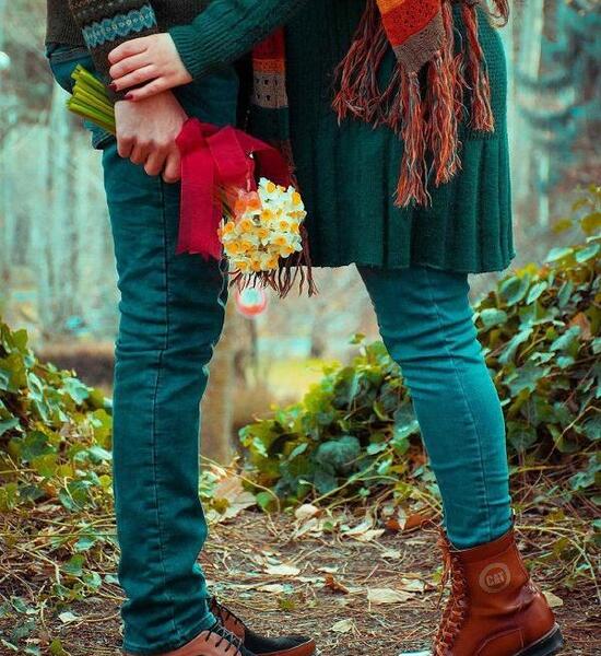 عکس پا دونفره عاشقانه