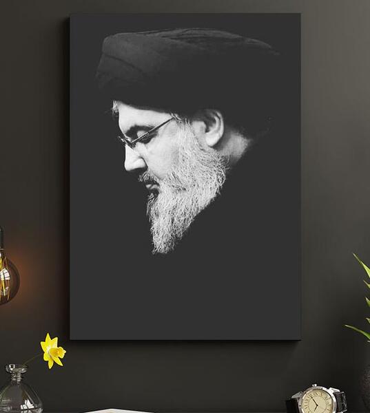 عکس سید حسن نصرالله با کیفیت