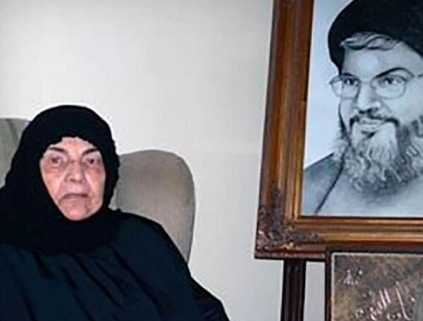 عکس مادر سید حسن نصرالله