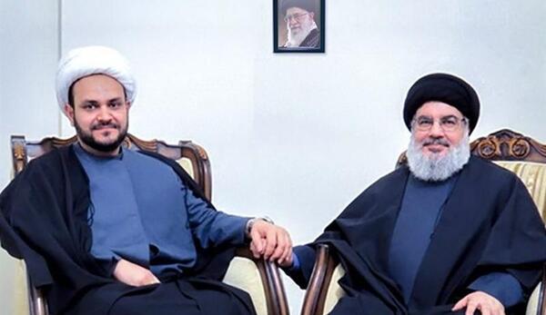 عکس رهبر با سید حسن نصرالله