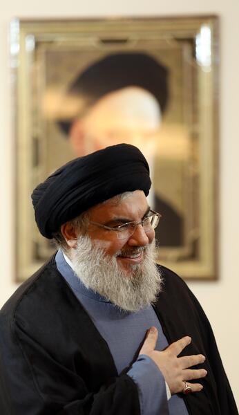 دانلود عکس با کیفیت سید حسن نصرالله