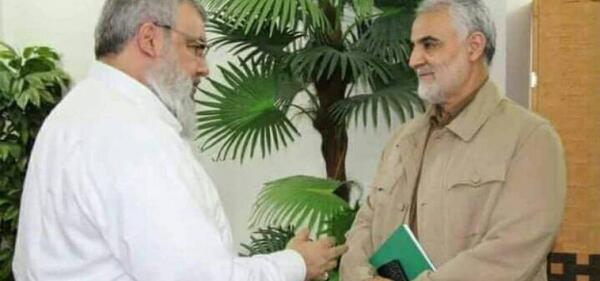عکس سردار سلیمانی و سید حسن نصرالله