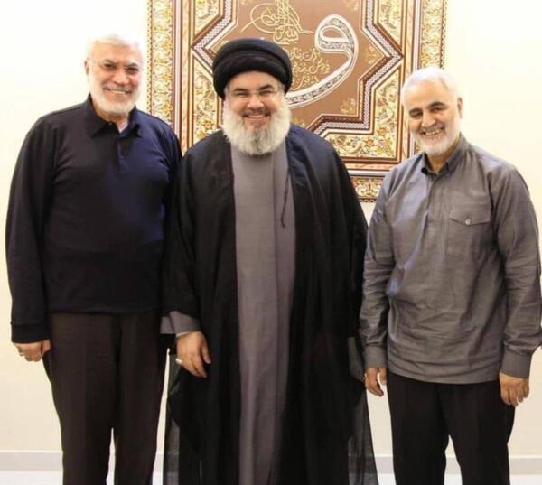 عکس سردار سلیمانی و سید حسن نصرالله