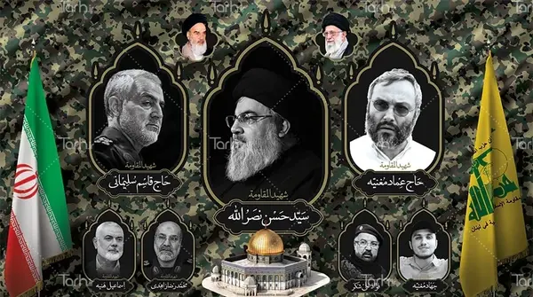 عکس سردار سلیمانی و سید حسن نصرالله