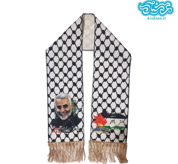 عکس پرچم فلسطین در عینک رهبر