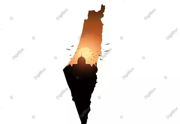 عکس پرچم فلسطین قدیم