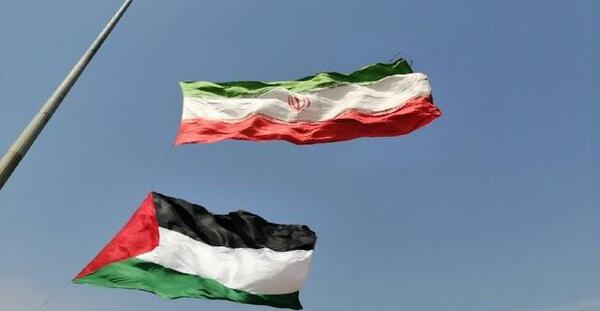 عکس پرچم ایران فلسطین
