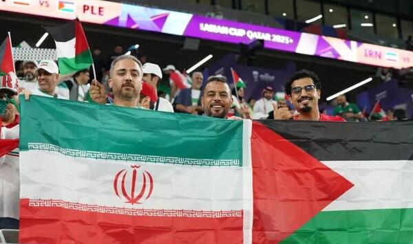 عکس پرچم فلسطین با ایران