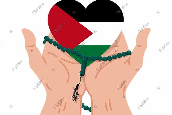عکس پروفایل پرچم فلسطین و ایران