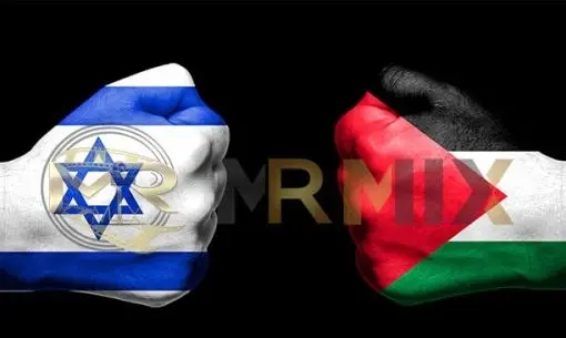 عکس پرچم فلسطین بدون رنگ