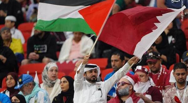 عکس پرچم بزرگ فلسطین