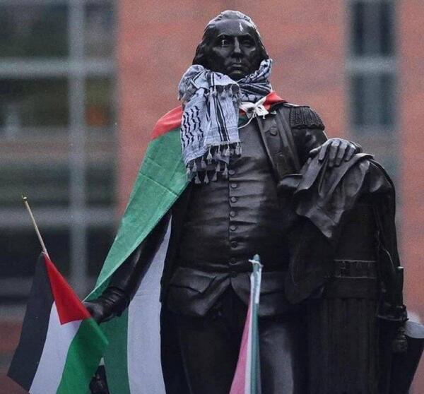 پرچم فلسطین با عکس