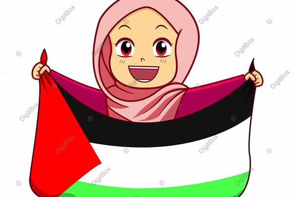 عکس پرچم فلسطین پروفایل