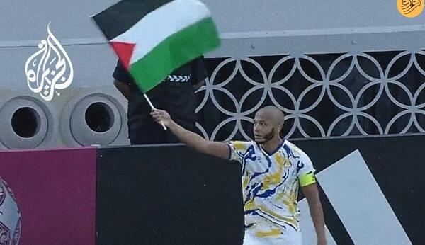 عکس پرچم تیم فلسطین