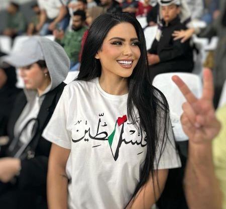 عکس پرچم تیم فلسطین