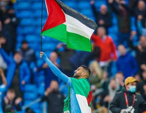 عکس پرچم تیم فلسطین