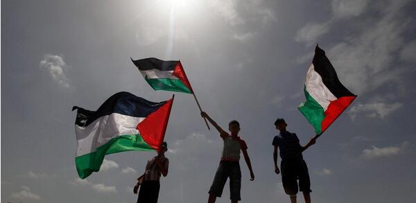 عکس پرچم تیم فلسطین