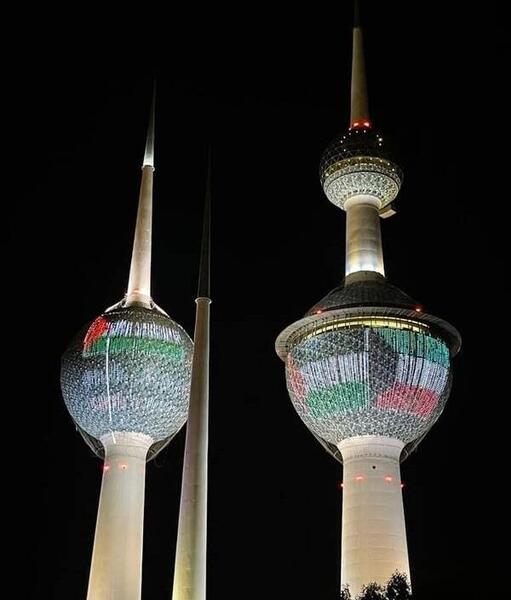 عکس پرچم فلسطین در چشمان رهبر