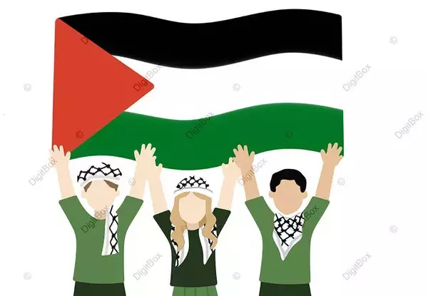 دانلود عکس پرچم فلسطین