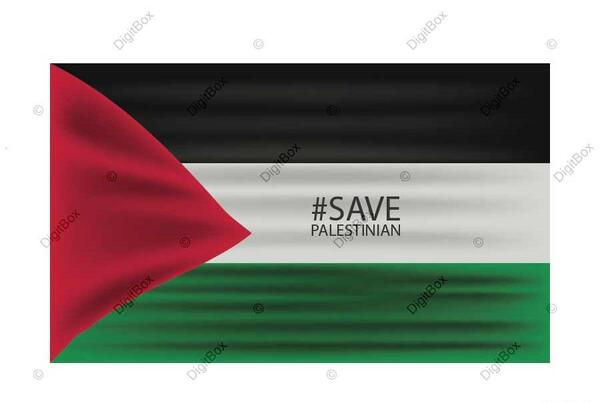 دانلود عکس پرچم فلسطین