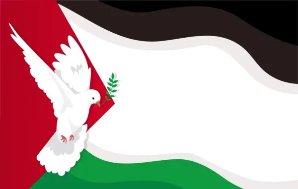 دانلود عکس پرچم کشور فلسطین