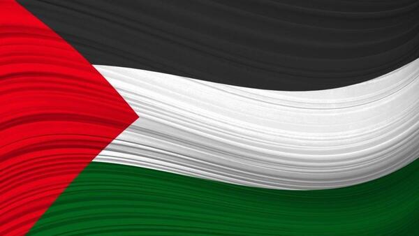 دانلود عکس پرچم کشور فلسطین