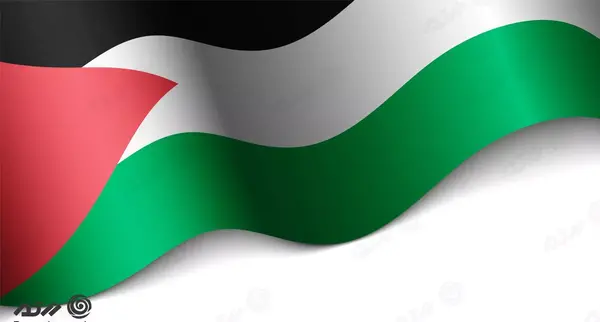 دانلود عکس پرچم کشور فلسطین