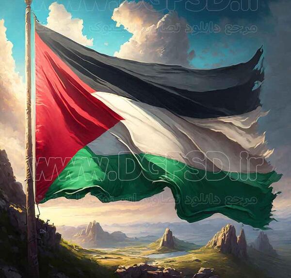 عکس عکس پرچم فلسطین